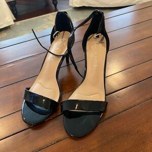 Kelly & Katie Black Patent Leather Heels